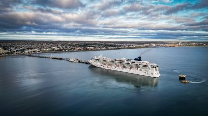 Argentina: Puerto Madryn recibe el primer crucero de 2025