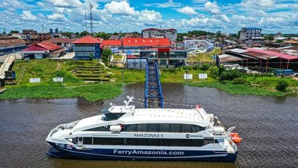 Perú: Ministerio de Transportes precisa que más 450 mil pasajeros se benefician con ferry de la Amazonía