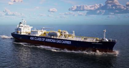 Lloyd's Register aprueba diseño de sistema de combustible dual de amoníaco en nuevos buques gaseros de Trafigura