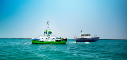 Noatum Maritime es pionera en operaciones portuarias de cero emisiones con remolcadores y lanchas de prácticos eléctricas
