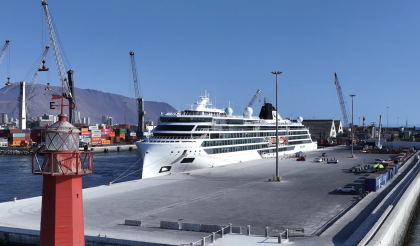 Puerto de Iquique finaliza temporada  de cruceros con 6.600 visitantes
