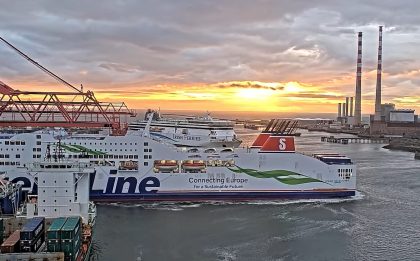 Irlanda: Puerto de Dublín lanza cámaras de transmisión en vivo para ver el terminal
