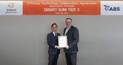 Hanwha Ocean recibe aprobación ABS SMART SHM Tier 3 para sistema avanzado de monitoreo de seguridad