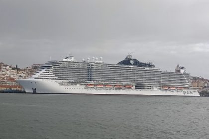 Autoridad Portuaria de Lisboa recibe por primera vez al MSC Seaside