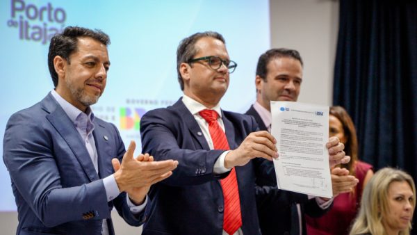 João Paulo Tavares Bastos toma posse do cargo de superintendente do Porto de Itajaí