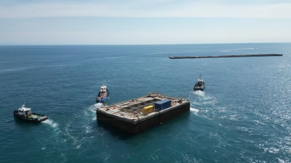Italia: Avanza la construcción de nueva presa que protegerá dársena portuaria de Vado Ligure