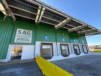 Puerto Columbo inaugura nuevo sitio de inspección del SAG en San Antonio