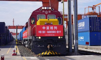 Primer servicio ferroviario entre China y Asia Central desde Chongqing comienza a operar