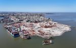 Retoman obras de ampliación del Puerto de Montevideo