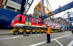 Video: Mira la descarga de vagones para el Metro de Bogotá en Sociedad Portuaria Regional de Cartagena