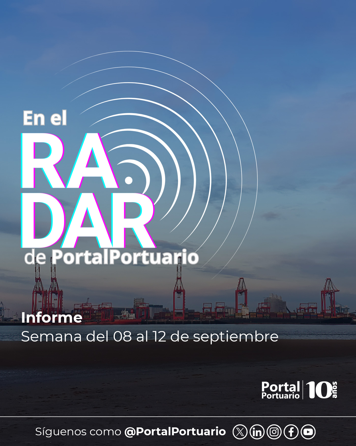 En el Radar de PortalPortuario, informe 3