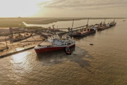 Puerto de Itaqui recibe buque sísmico Ramform Titan