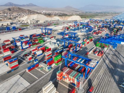 Chancay ya es el tercer terminal de contenedores más relevante del Perú