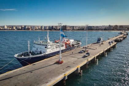 Argentina: Ortelius hace primer arribo a Puerto Madryn