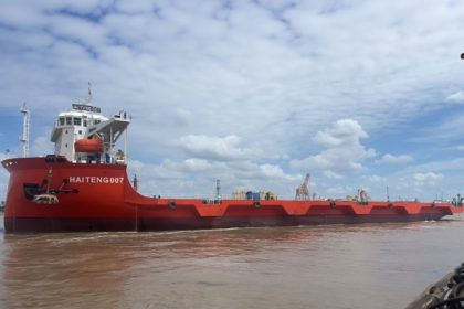 Registro Indio de Buques entrega de buque de carga de cubierta Haiteng 007 en China