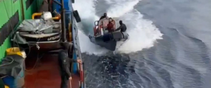 Policía Nacional Española intercepta nave con 6.500 kilos de cocaína a 600 millas de Islas Canarias