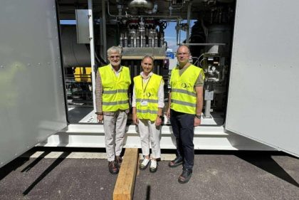 Puerto de Klaipeda se acerca a producción de hidrógeno verde con pruebas del electrolizador