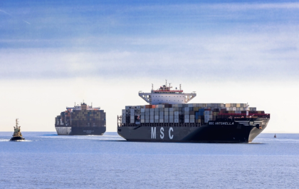 MSC reorganiza su red independiente Norte de Europa - Costa Este de Estados Unidos