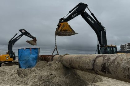 Draga Galileu Galilei profundiza bahía de Babitonga para puertos de São Francisco do Sul e Itapoá