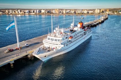 Argentina: Puerto Madryn recibe segundo crucero de la temporada