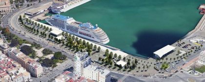 Autoridad Portuaria de la Bahía de Cádiz visita primera fase del proyecto de ordenación del frente Muelle Ciudad