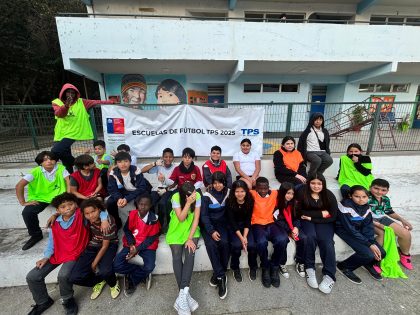 Escuelas de Fútbol TPS fortalecen desarrollo deportivo y valórico de 282 estudiantes porteños