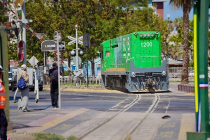 Ferrocarril de Antofagasta marca hito con primer viaje de locomotora a hidrógeno verde en Chile y Latinoamérica