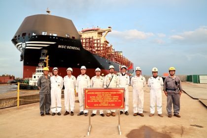 New Times Shipyard entrega último buque de serie encargada por Mediterranean Shipping Company