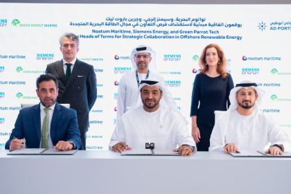 Noatum Maritime, Siemens Energy y Green Parrot Tech acuerdan explorar energías renovables marinas