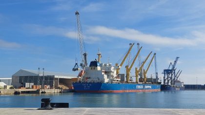 España: PortCastelló crece 26,8% en octubre impulsado por los graneles