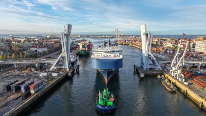 Puerto de Leixões concreta operación de carga de buque Ro-Ro de 4.000 CEU