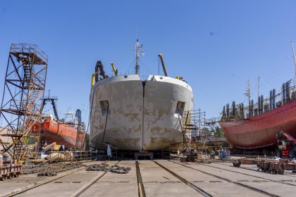 Tandanor concluye reparación integral de draga de succión Niña