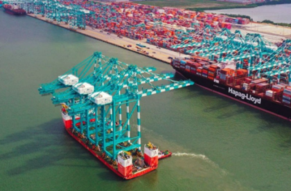 Malasia: Tanjung Pelepas recibe cinco nuevas grúas STS de ZPMC