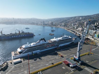 Terminal Portuario Valparaíso atiende al crucero Viking Octantis