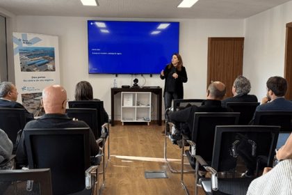 Puerto de Aveiro recibe a jefa de Innovación y Estrategia Comercial de Port Barcelona