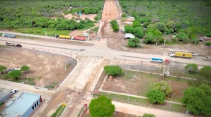 Ejecutan obras clave de suelo para el Corredor Bioceánico en zona urbana del Chaco paraguayo