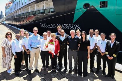 Puerto de Sydney recibe ceremonia de nombramiento de nuevo Douglas Mawson