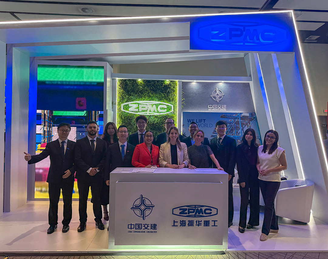 ZPMC Conecta Cultura e Innovación en TOC Américas 2025, Forjando el Futuro de los Puertos a Través del Diálogo