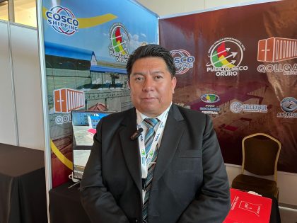Gerente general de Puerto Seco de Oruro compromete espacio para el Puerto de Arica en sus instalaciones