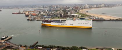 Grimaldi Lines mejora servicio entre Lejano Oriente y África Occidental con Durban como hub