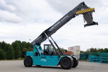 Konecranes amplía cartera Ecolifting con un nuevo reach stacker eléctrico