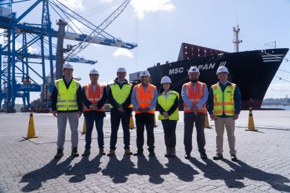 Realizan ceremonia de lanzamiento de Ley de Cabotaje en San Vicente Terminal Internacional