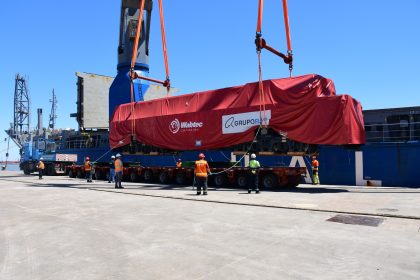 Ministra de Transportes y Obras Públicas de Uruguay valora consolidación del modo ferroviario tras arribo de locomotoras a Montevideo