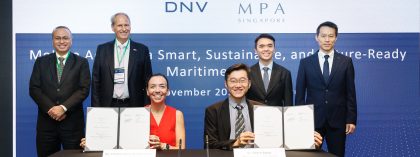 MPA y DNV renuevan alianza para impulsar la colaboración en sostenibilidad marítima