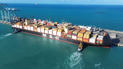 Brasil: Complejo Portuario de Pecém supera total de contenedores manejados durante 2024