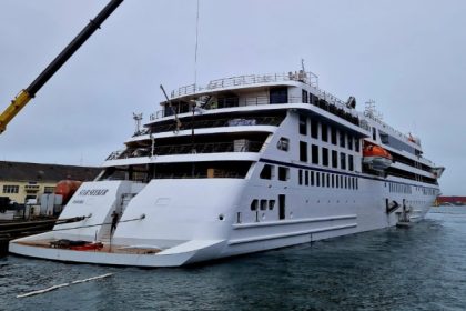 Nuevo barco de Windstar Cruises pasa pruebas de mar en Portugal