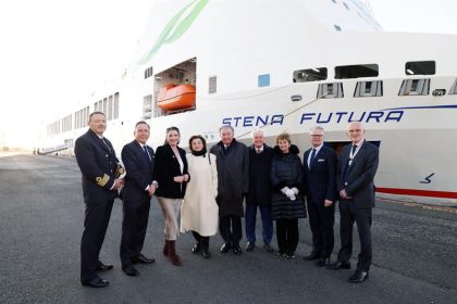 Stena Line bautiza su nueva nave en Puerto de Belfast
