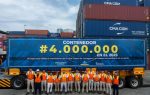 Grupo Puerto Cartagena contabiliza 4 millones de TEU movilizadas en un año el día de Navidad