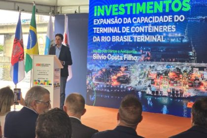 Terminal de contêineres do Porto do Rio de Janeiro recebe quase R$ 1 bilhão em investimentos
