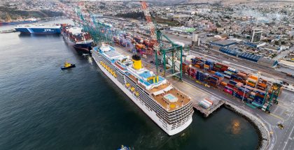 DP World San Antonio recibe al crucero de mayor tamaño de temporada 2025-2026